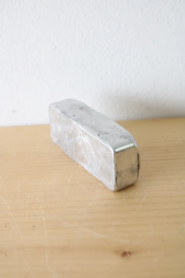 Aluminum Ingot Bar Jubilee Thrift Necklaces