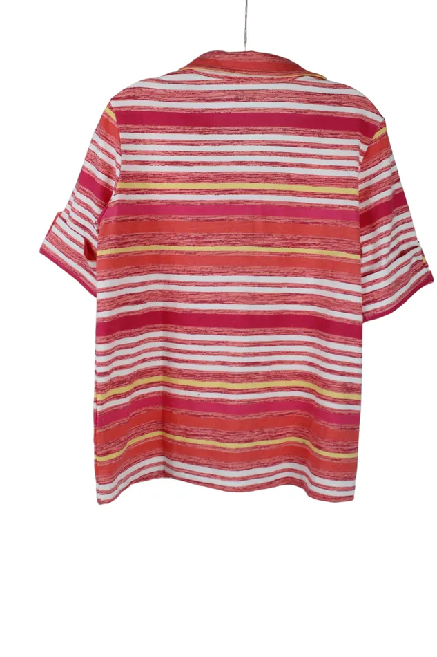 Earrings Blair Blair Pink Striped Shirt M