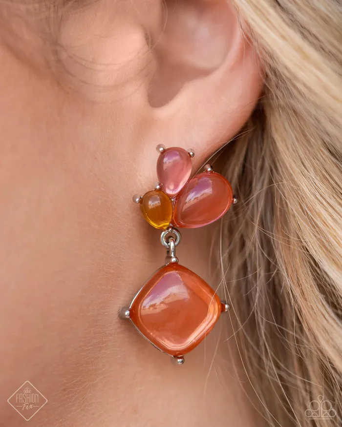 Earrings Paparazzi Accessories Reflective Review Multi