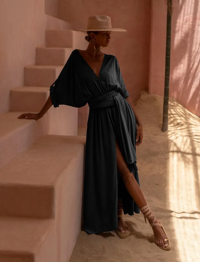 Earrings VERO BOHEMIAN WOMENS MAXI DRESS Erika Pea