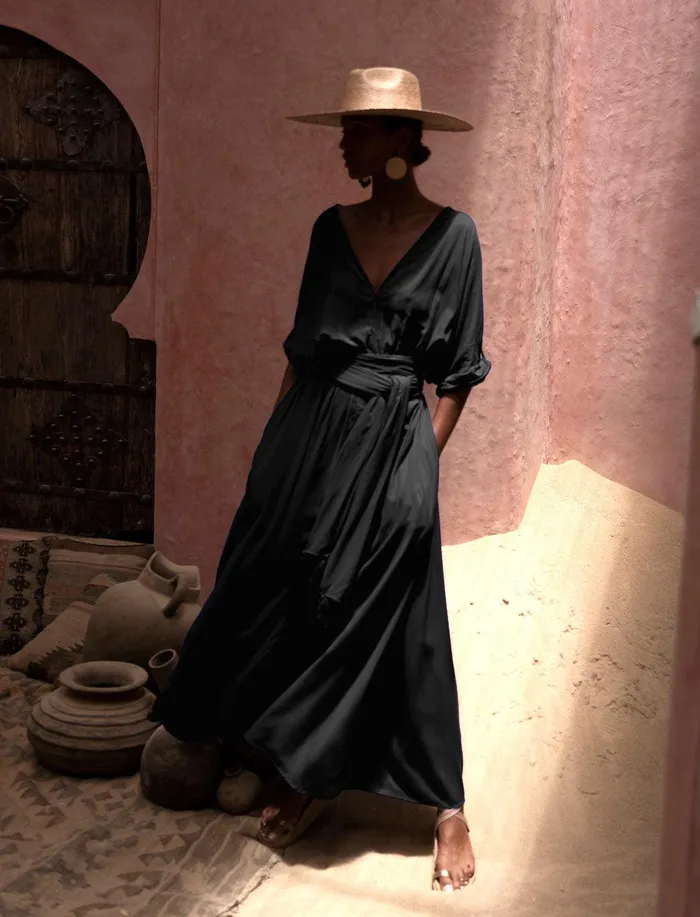 Earrings VERO BOHEMIAN WOMENS MAXI DRESS Erika Pea Earrings VERO BOHEMIAN WOMENS MAXI DRESS Erika Pea
