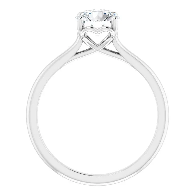 14K White Gold Solitaire Ring Donald Haack Diamonds Rings 14K White Gold Solitaire Ring Donald Haack Diamonds Rings
