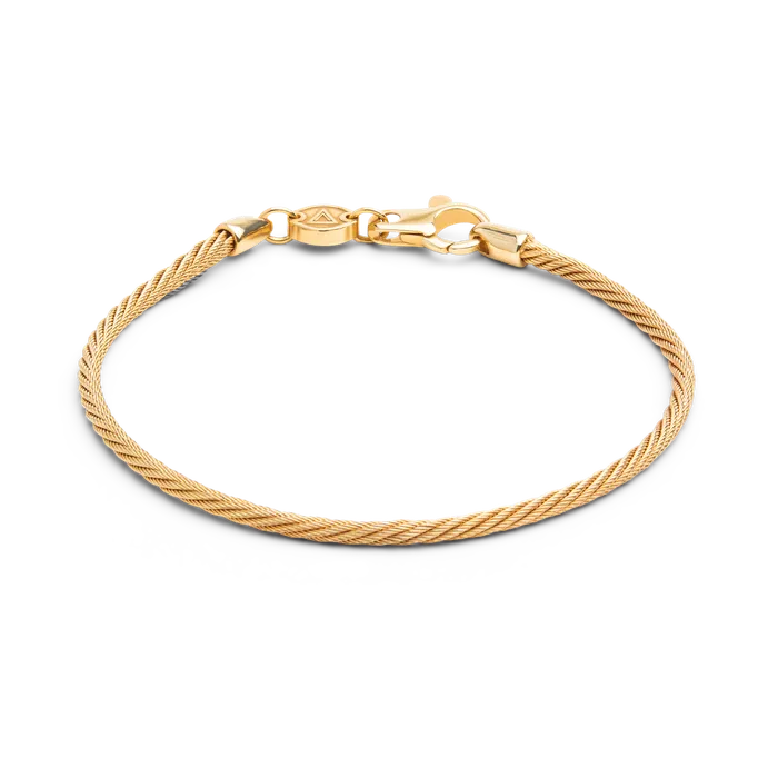 Bracelets Florence Cable Bracelet Gold Vermeil