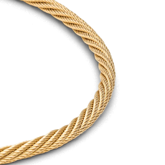 Bracelets Florence Cable Bracelet Gold Vermeil