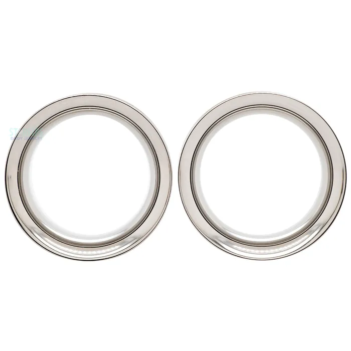 Titanium Eyelets High Polish Industrial Strength IS Earrings