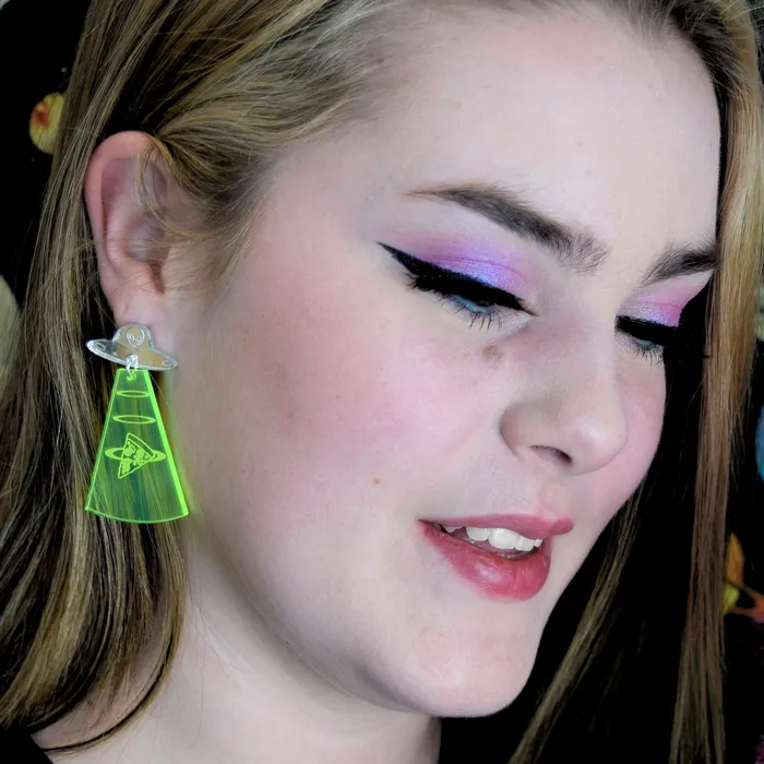 VincaUSA Earrings Pizza Abduction Earrings