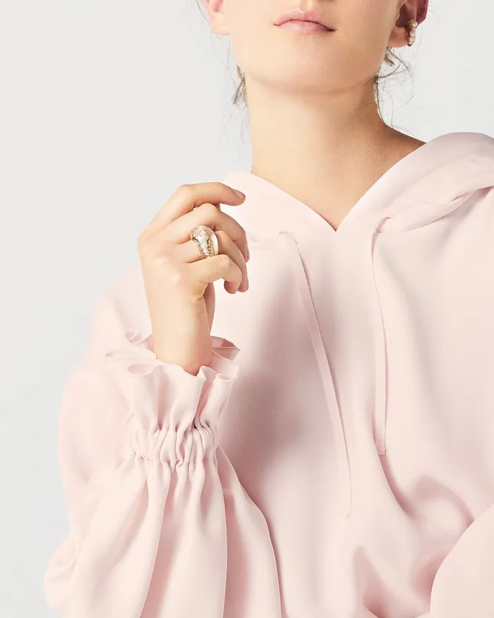 ADEAM Rings Lucite Crown Ring