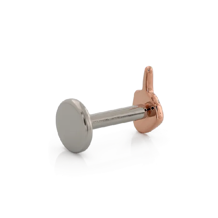 Body Vision Earrings Middle Finger