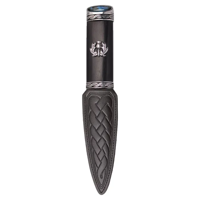 Charles Buyers Necklaces Torridon Blackwood Sgian Dubh With Stone Top