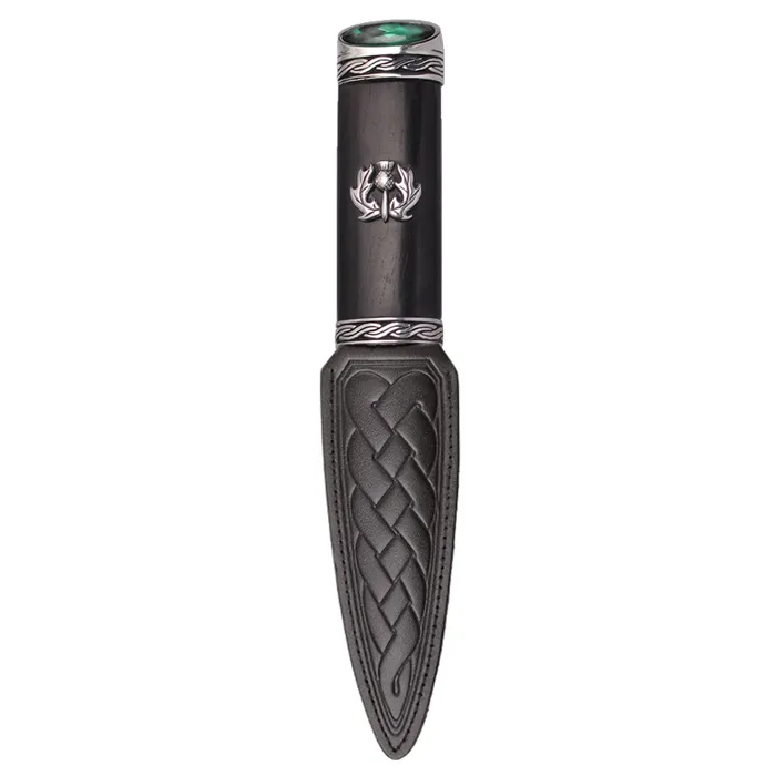Charles Buyers Necklaces Torridon Blackwood Sgian Dubh With Stone Top