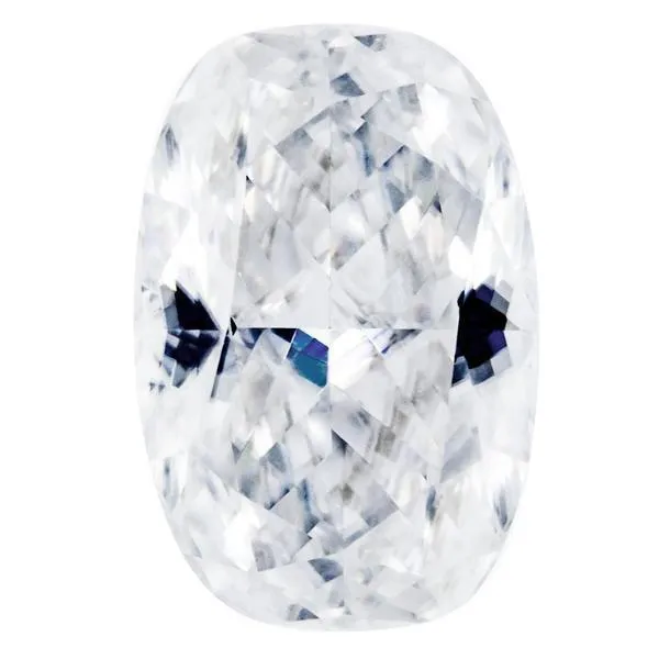 Earrings Fire Brilliance Skinny Crushed Ice Elongated Cushion