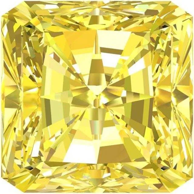 Necklaces Fire Brilliance Fancy Color Moissanite