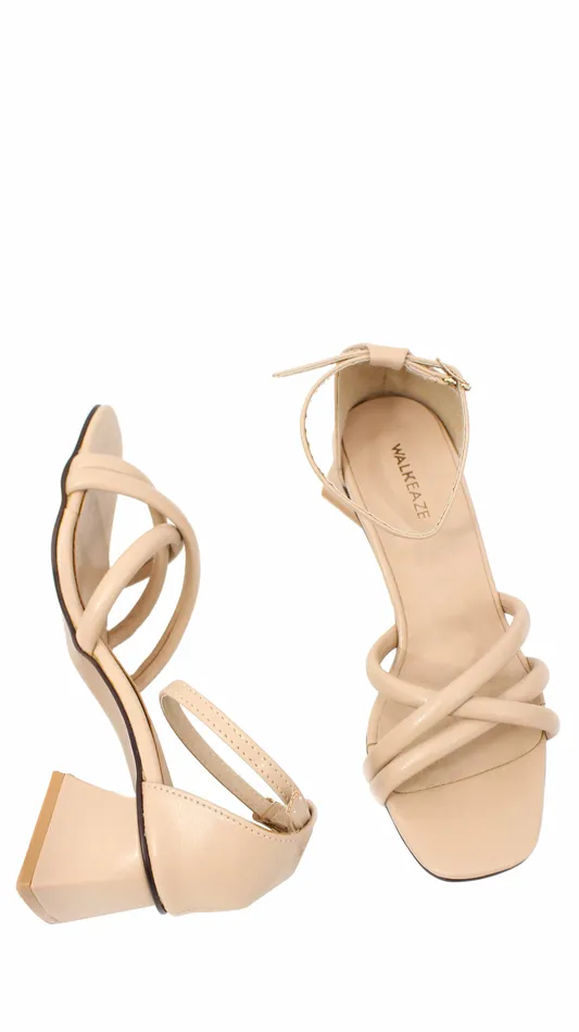Necklaces Women Formal Block Heel 74609S Walkeaze