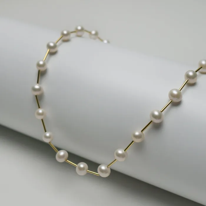 Pearly Lustre Necklaces Asian Civilisations Museum Freshwater Pearl Necklace WN00394 New Yorker Collection