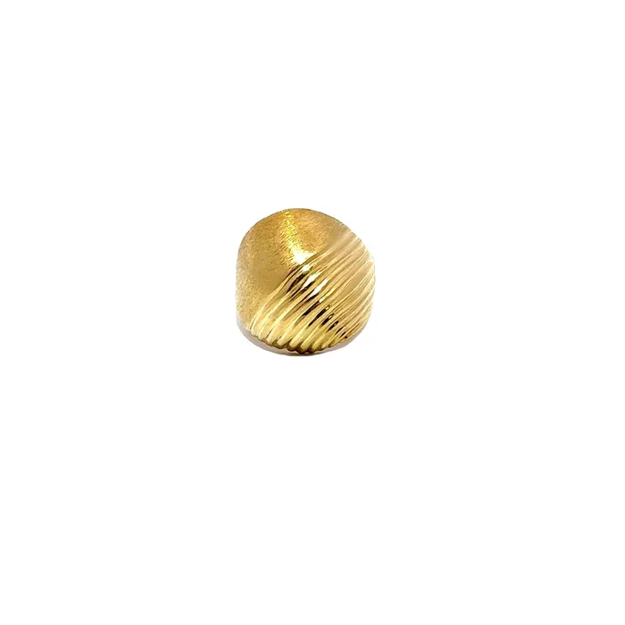 STORE 5a PreOwned Brushed and Polished Dome Ring Rings