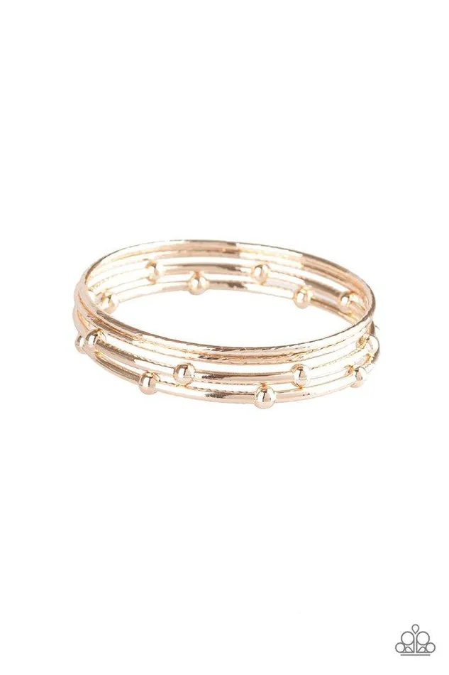 Bracelets Paparazzi Bracelet Beauty Basic Rose Gold Paparazzi Jewelry