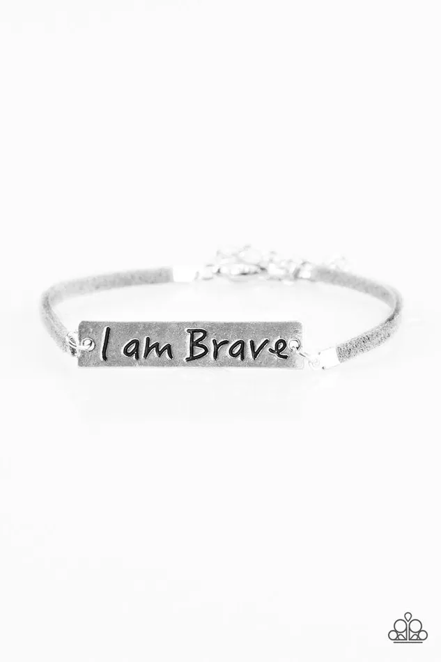 Bracelets Paparazzi Bracelet Brave Spirit Silver Paparazzi Jewelry