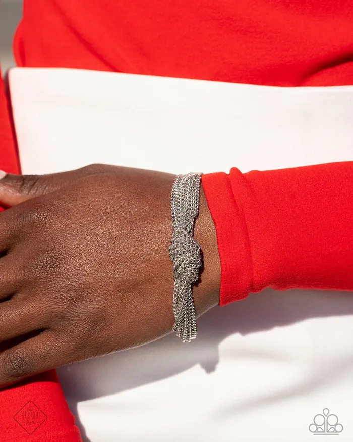 Bracelets Paparazzi Bracelet Copious Control Silver Paparazzi Jewelry