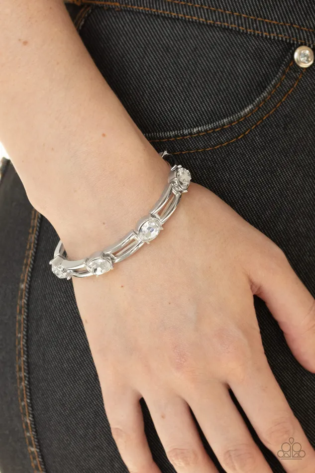 Bracelets Paparazzi Bracelet FLASH or Credit White Paparazzi Jewelry