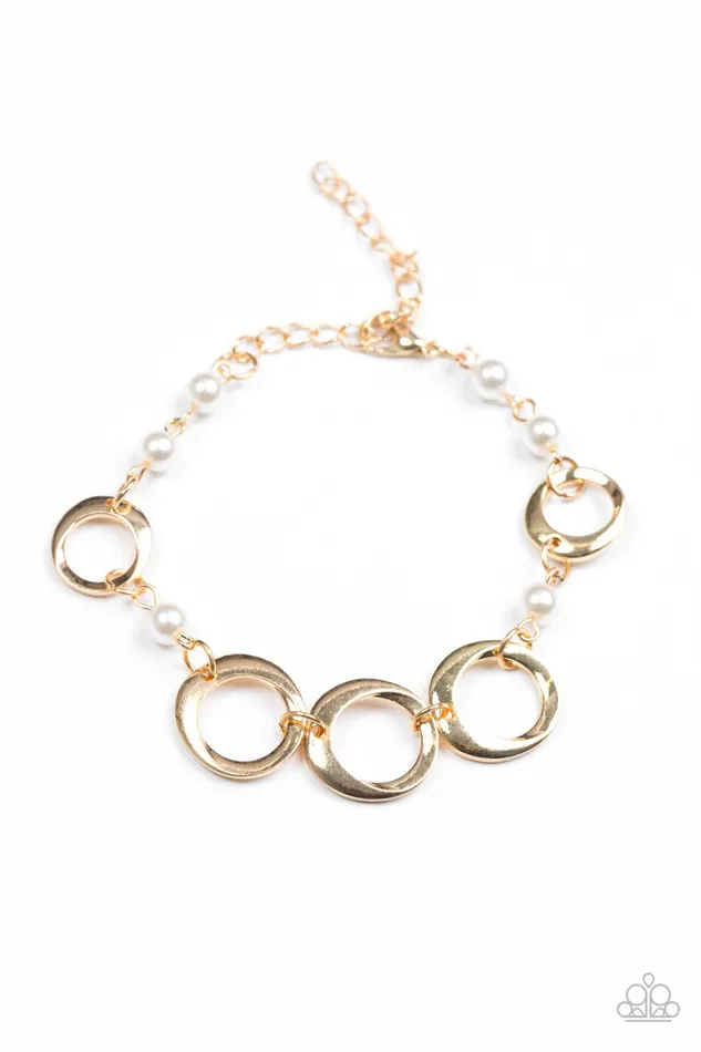 Bracelets Paparazzi Bracelet Poised and Polished Gold Paparazzi Jewelry