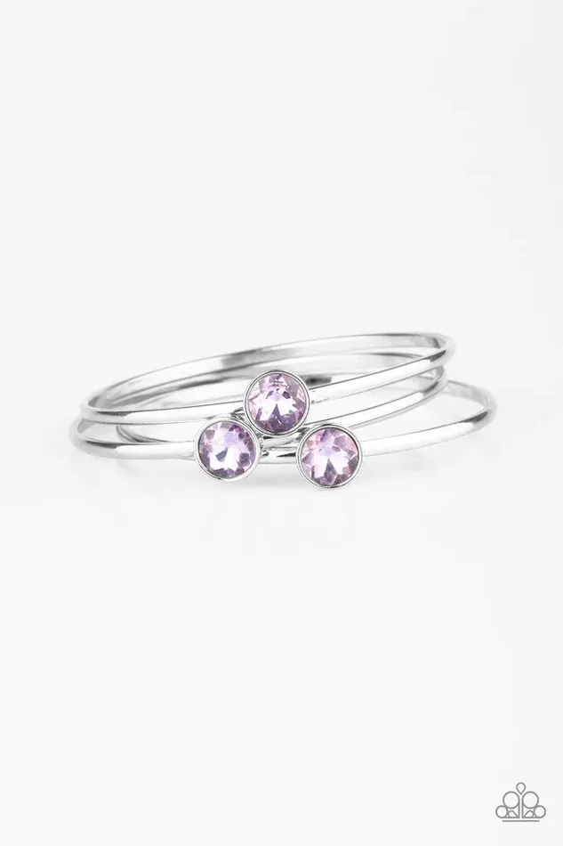 Bracelets Paparazzi Jewelry Paparazzi Bracelet Be All You Can BEDAZZLE Purple