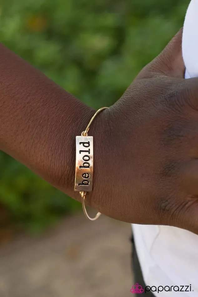 Bracelets Paparazzi Jewelry Paparazzi Bracelet Be Bold Gold