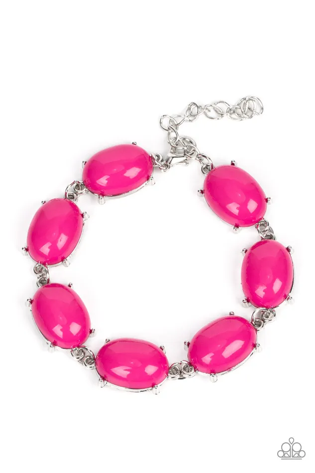 Bracelets Paparazzi Jewelry Paparazzi Bracelet Confidently Colorful Pink