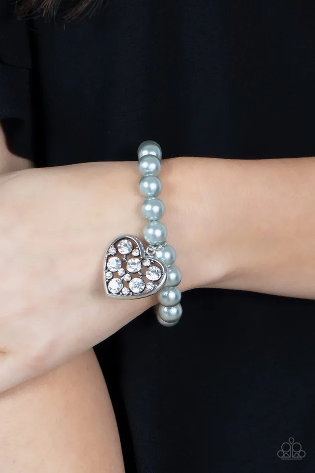 Bracelets Paparazzi Jewelry Paparazzi Bracelet Cutely Crushing Silver