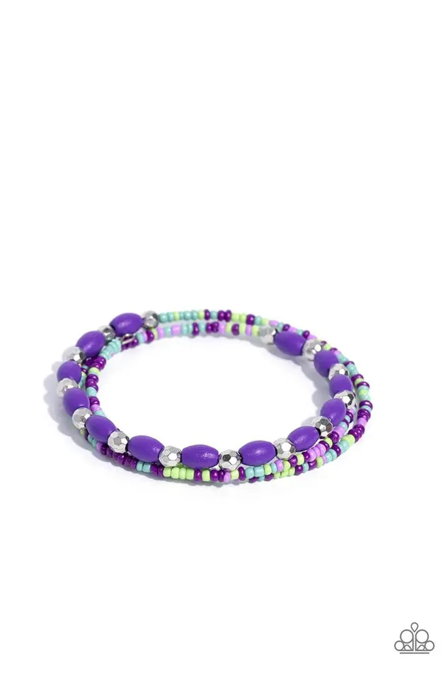 Bracelets Paparazzi Jewelry Paparazzi Bracelet For WOOD Measure Purple Bracelets Paparazzi Jewelry Paparazzi Bracelet For WOOD Measure Purple