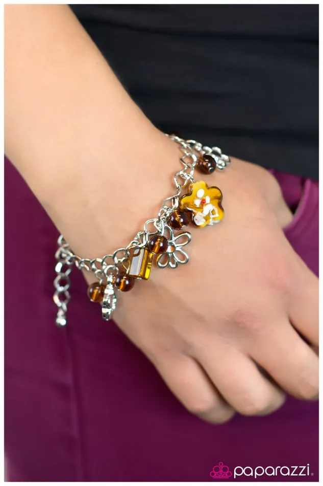Bracelets Paparazzi Jewelry Paparazzi Bracelet Honey Honey Brown