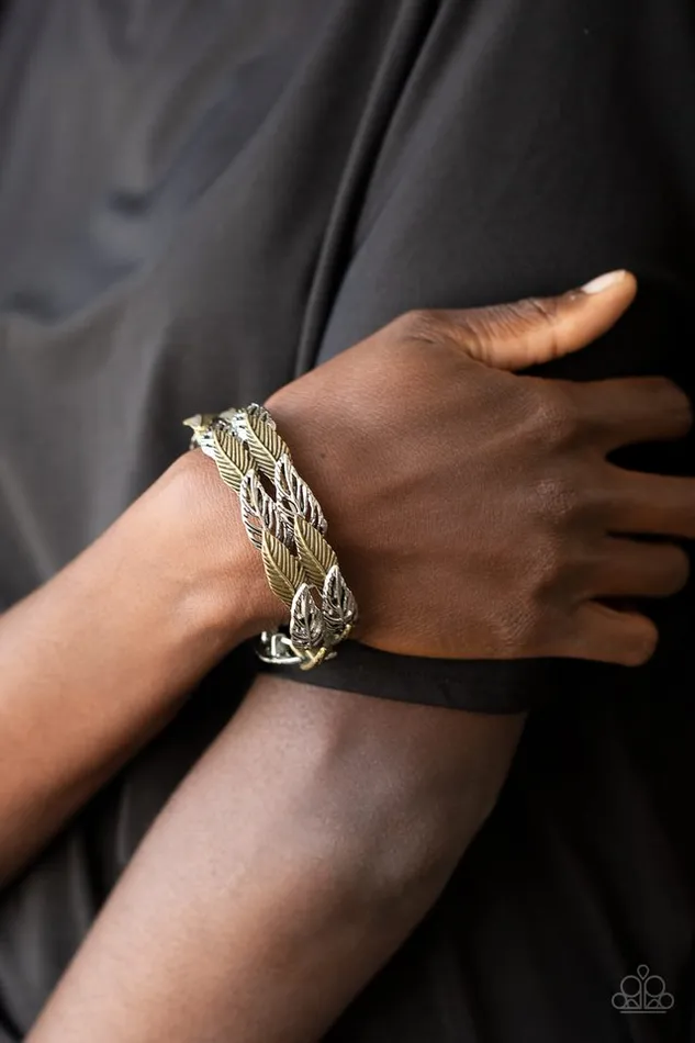 Bracelets Paparazzi Jewelry Paparazzi Bracelet Its Five o FLOCK Somewhere Multi