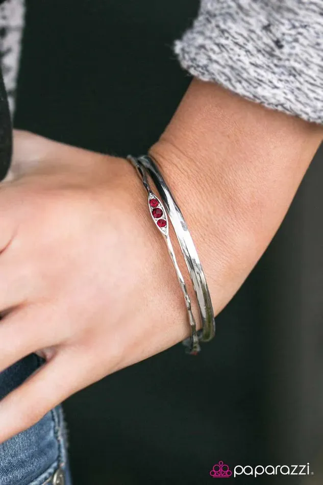 Bracelets Paparazzi Jewelry Paparazzi Bracelet Life In The City Red