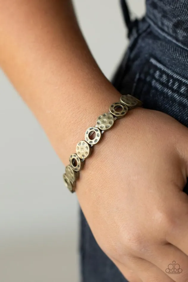 Bracelets Paparazzi Jewelry Paparazzi Bracelet Metro Metalsmith Brass