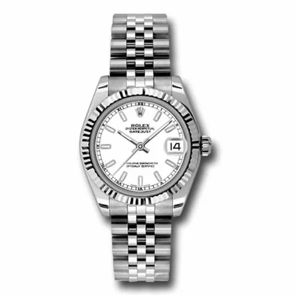 Bracelets Rolex Rolex Datejust 31mm Ref 1782740008 White Stick Dial Stainless Steel Jubilee Bracelet Womens Watch Bracelets Rolex Rolex Datejust 31mm Ref 1782740008 White Stick Dial Stainless Steel Jubilee Bracelet Womens Watch