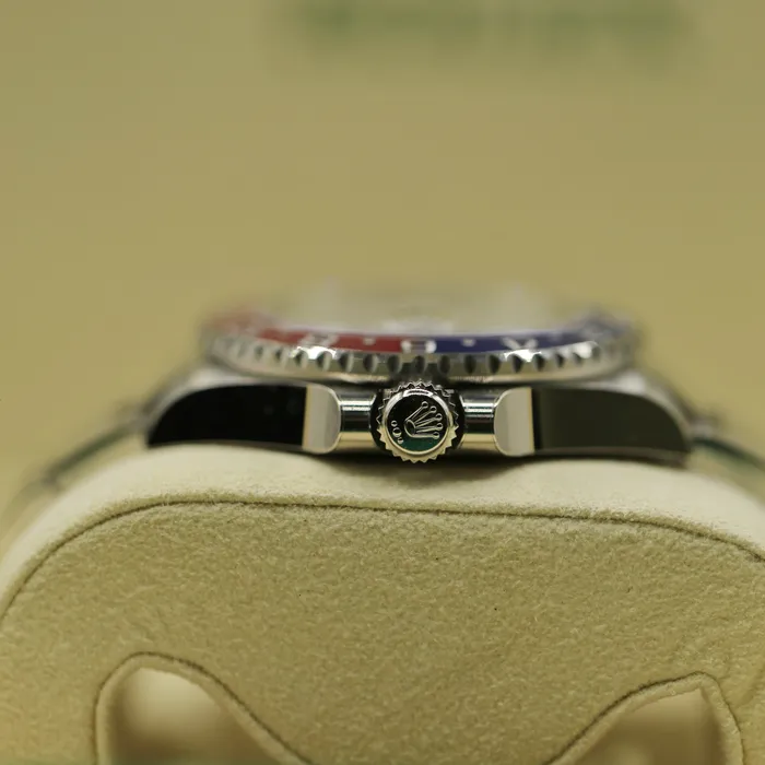 Bracelets Rolex Rolex GMTMaster II Pepsi 40mm Ref 126719BLRO0002 Meteorite Dial Red Blue Ceramic Bezel 18K White Gold Oyster Bracelet Mens Watch Bracelets Rolex Rolex GMTMaster II Pepsi 40mm Ref 126719BLRO0002 Meteorite Dial Red Blue Ceramic Bezel 18K White Gold Oyster Bracelet Mens Watch