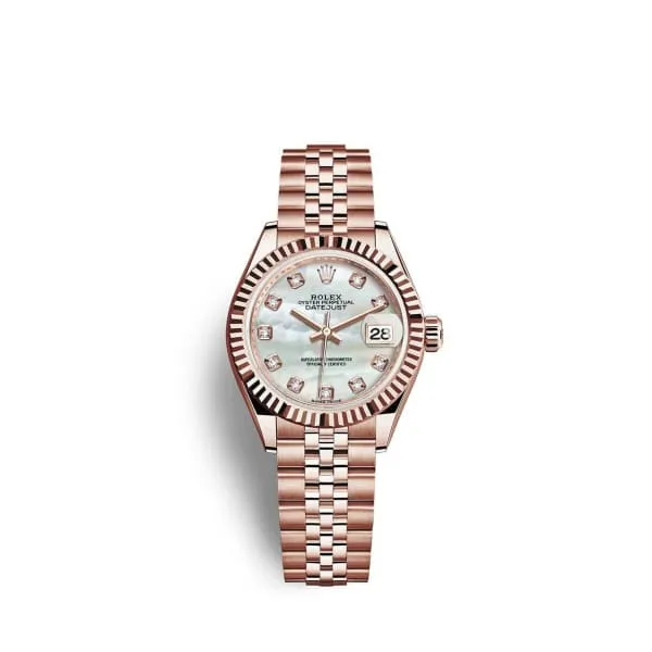 Bracelets Rolex Rolex LadyDatejust 28mm Ref 2791750018 White Mother of Pearl Diamond Dial 18K Rose Gold Jubilee Bracelet Womens Watch Bracelets Rolex Rolex LadyDatejust 28mm Ref 2791750018 White Mother of Pearl Diamond Dial 18K Rose Gold Jubilee Bracelet Womens Watch