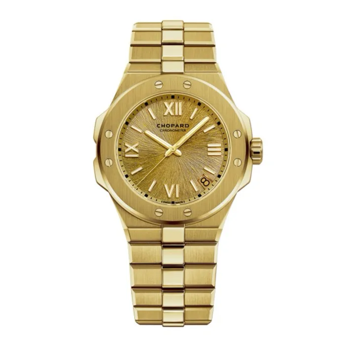 Chopard Bracelets Chopard Alpine Eagle 41mm Watch Ref 2953630001 Yellow Gold Index Dial 18K Yellow Gold Bracelet Chopard Bracelets Chopard Alpine Eagle 41mm Watch Ref 2953630001 Yellow Gold Index Dial 18K Yellow Gold Bracelet
