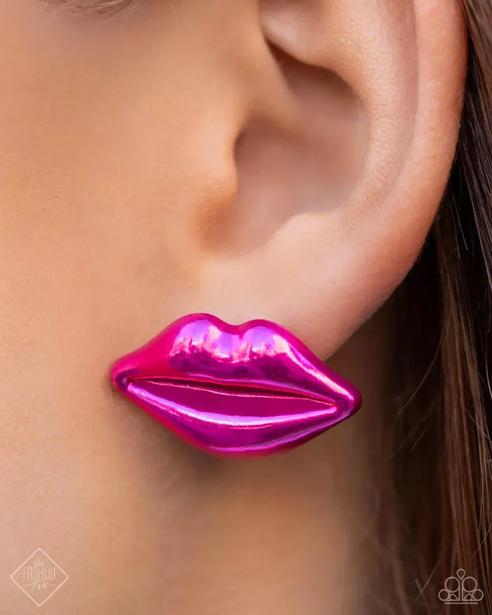 Earrings Paparazzi Earring Diva Decoration Pink Paparazzi Jewelry