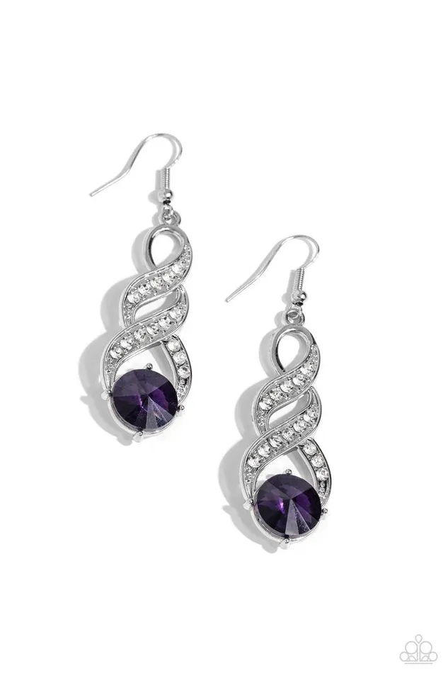 Earrings Paparazzi Earring HighRanking Royalty Purple Paparazzi Jewelry Earrings Paparazzi Earring HighRanking Royalty Purple Paparazzi Jewelry
