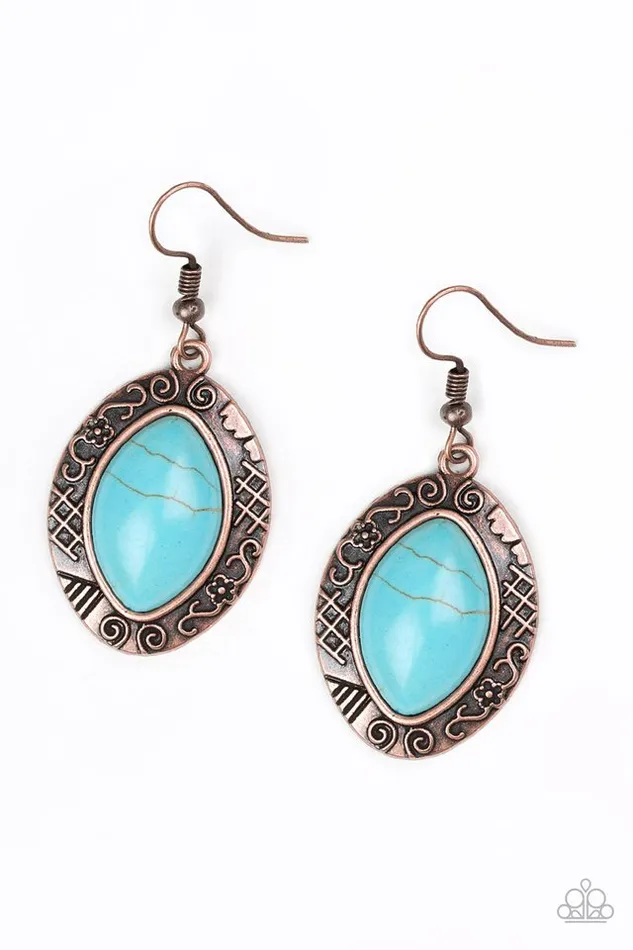 Earrings Paparazzi Jewelry Paparazzi Earring Aztec Horizons Copper Earrings Paparazzi Jewelry Paparazzi Earring Aztec Horizons Copper