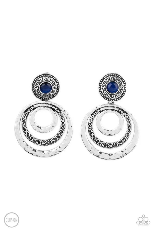 Earrings Paparazzi Jewelry Paparazzi Earring Bare Your Soul Blue Earrings Paparazzi Jewelry Paparazzi Earring Bare Your Soul Blue