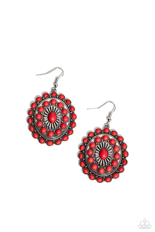 Earrings Paparazzi Jewelry Paparazzi Earring Bohemian Badlands Red Earrings Paparazzi Jewelry Paparazzi Earring Bohemian Badlands Red