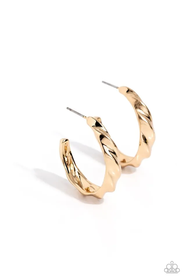 Earrings Paparazzi Jewelry Paparazzi Earring HOOP it Up Gold Earrings Paparazzi Jewelry Paparazzi Earring HOOP it Up Gold