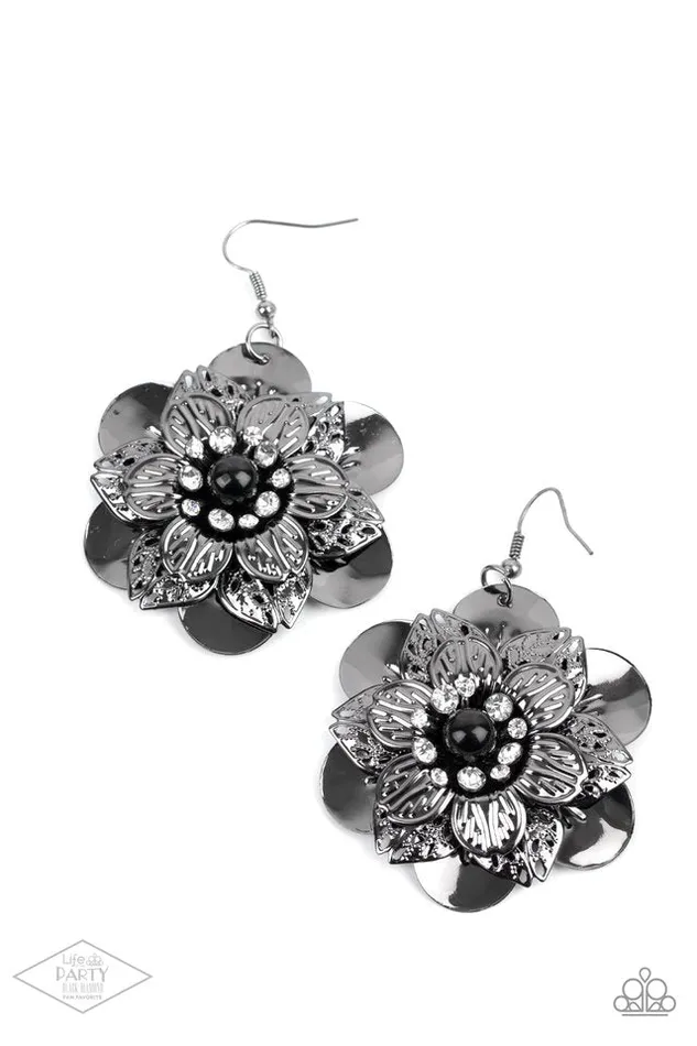Earrings Paparazzi Jewelry Paparazzi Earring Midnight Garden Earrings Paparazzi Jewelry Paparazzi Earring Midnight Garden