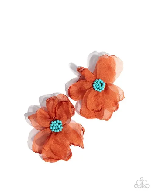 Earrings Paparazzi Jewelry Paparazzi Earring Part Of Your World Orange Earrings Paparazzi Jewelry Paparazzi Earring Part Of Your World Orange