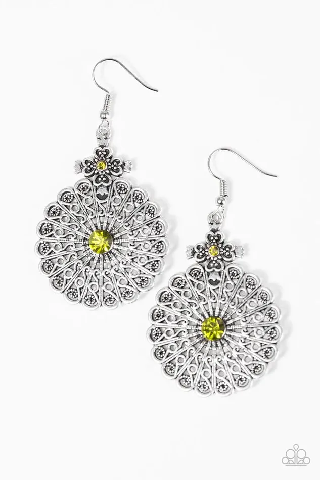 Earrings Paparazzi Jewelry Paparazzi Earring That WHEEL Do Green