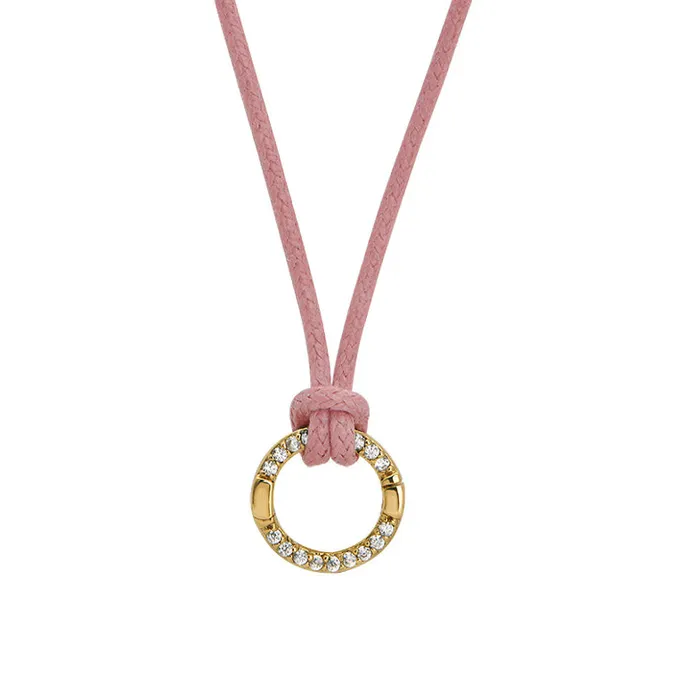 Goldbug Charm Clasp Waxed Cord Necklace Goldbug Collection Necklaces