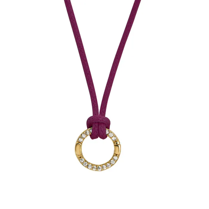 Goldbug Charm Clasp Waxed Cord Necklace Goldbug Collection Necklaces