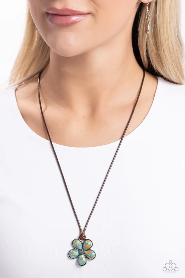 Necklaces Paparazzi Jewelry Paparazzi Necklace Budding Badlands Brown