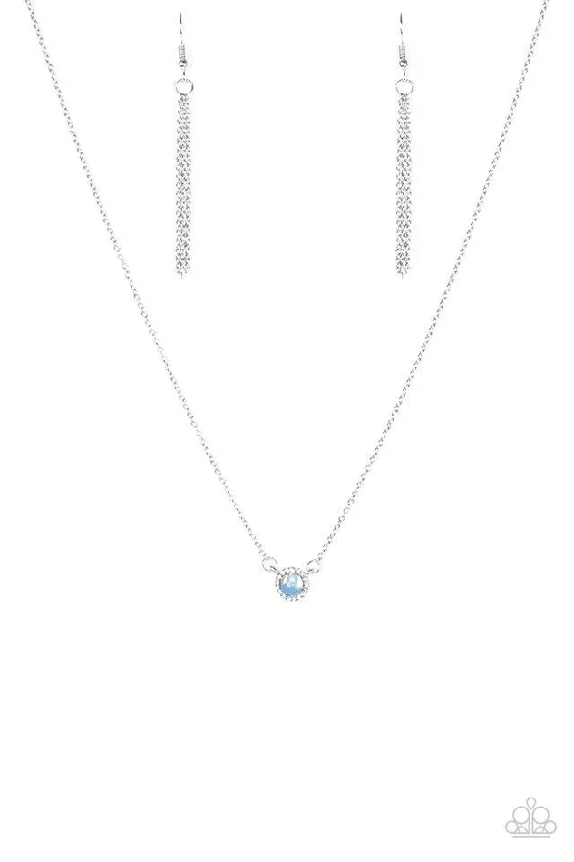 Necklaces Paparazzi Jewelry Paparazzi Necklace Dreamy Dreamer Blue